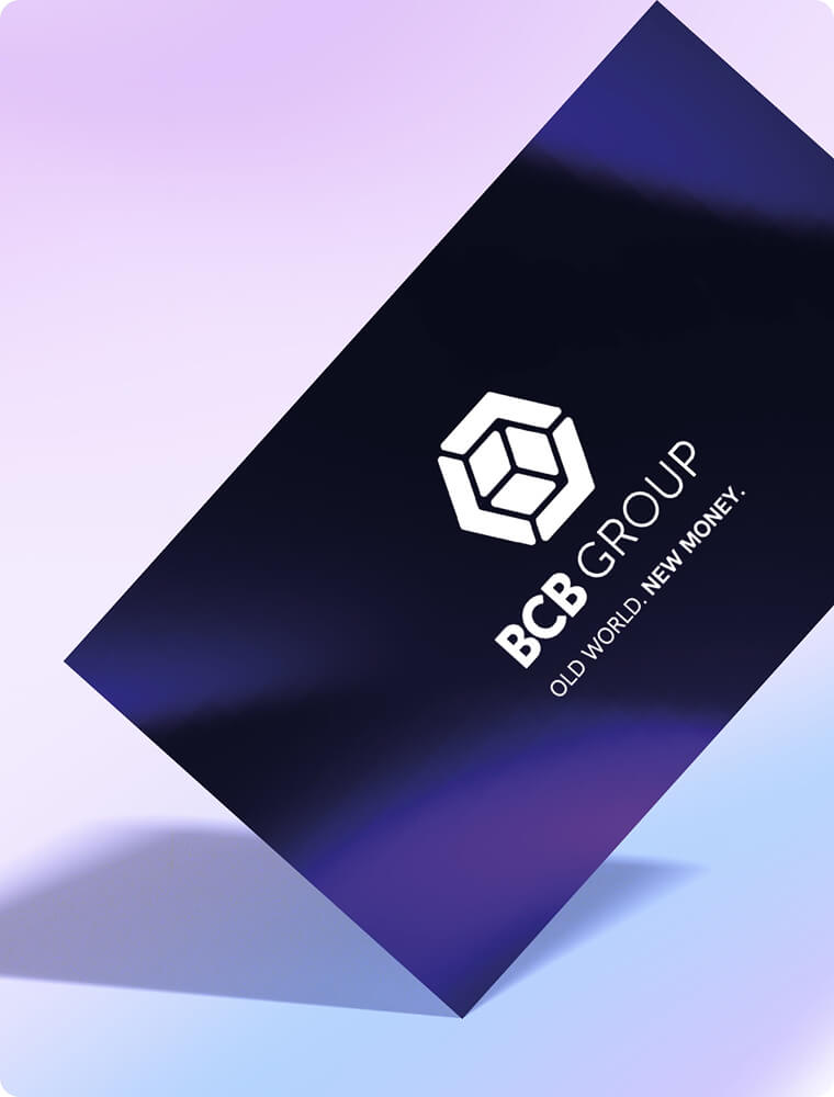 BCB Group — branded business card