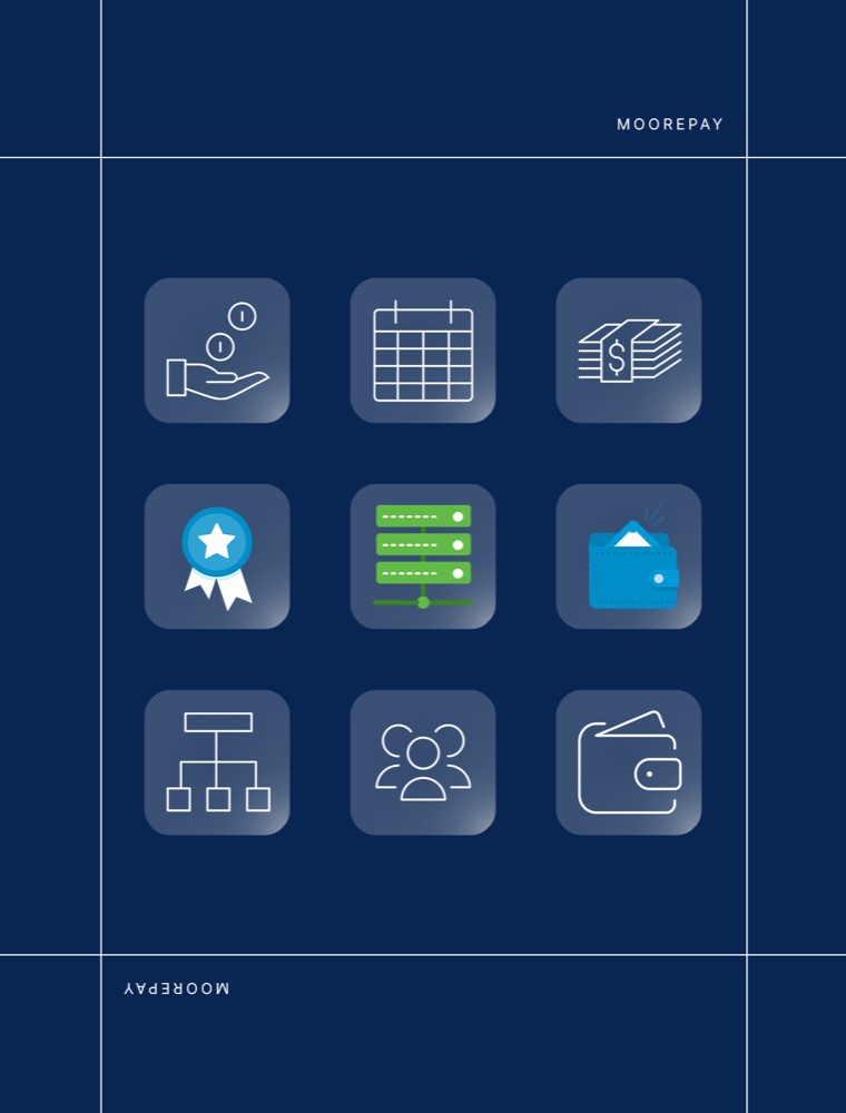 Moorepay — product icon collection