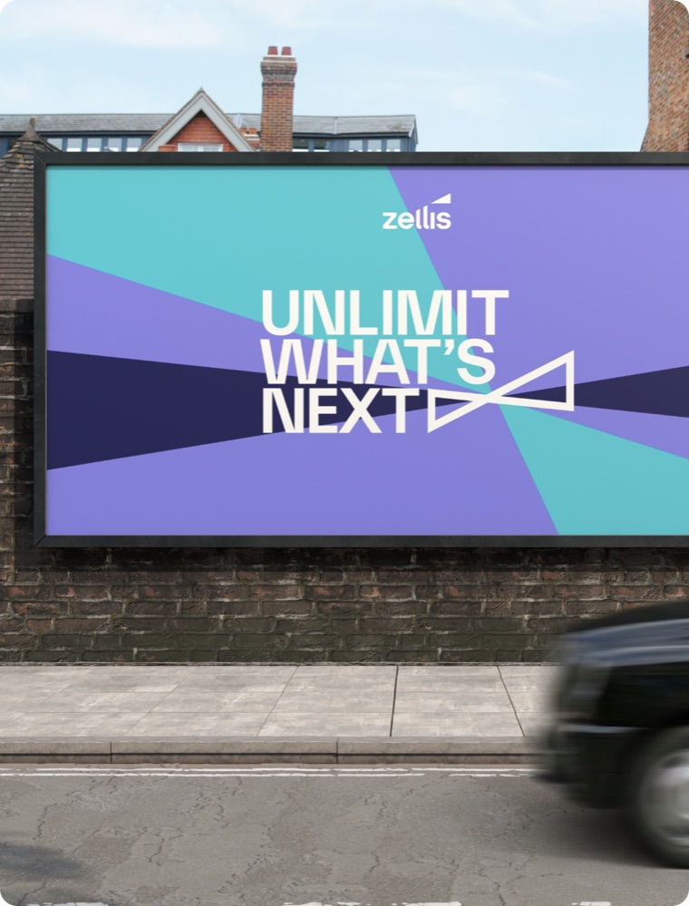 Zellis — Unlimit Whats Next outdoor campaign
